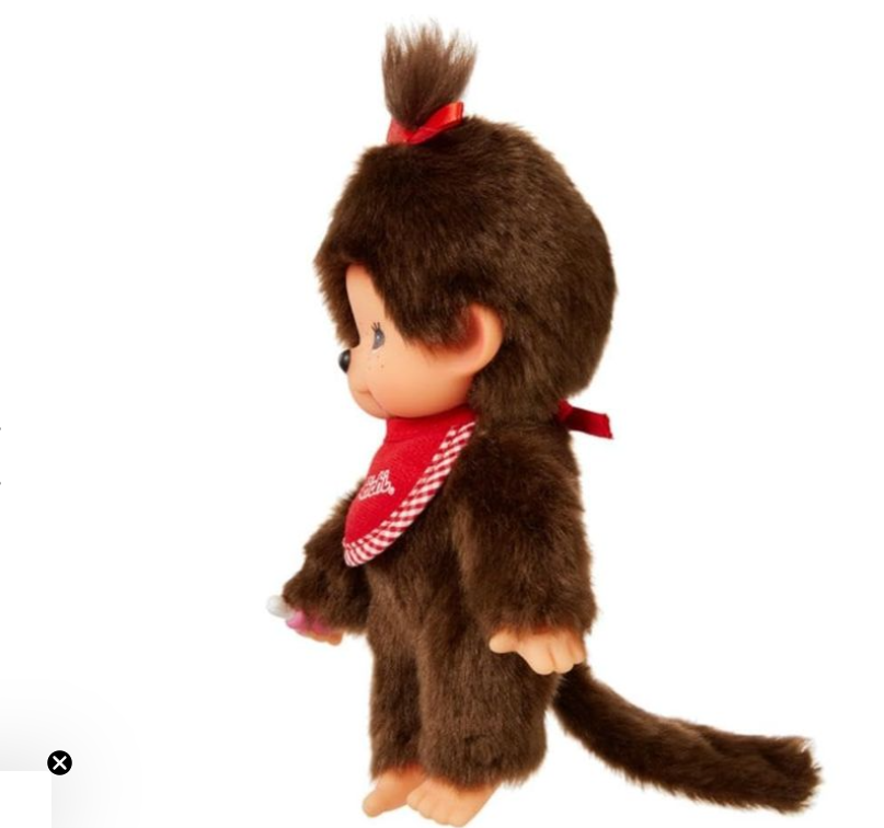 Monchhichi Classic Small Plush- Girl