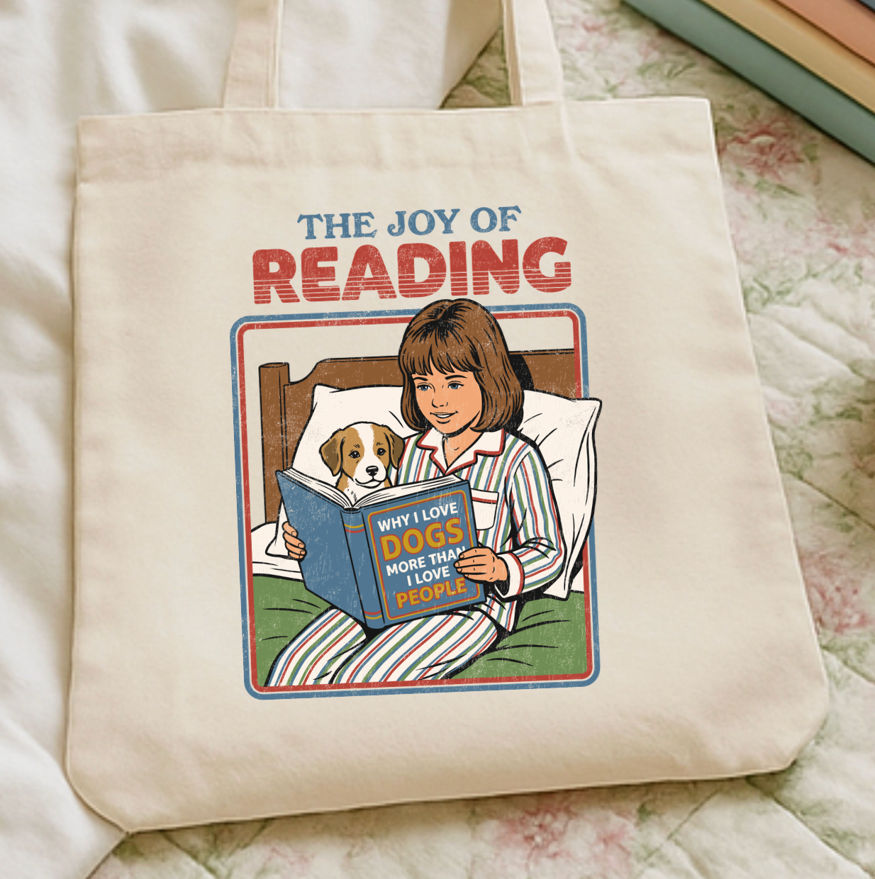 The Joy Of Reading Tote Bag
