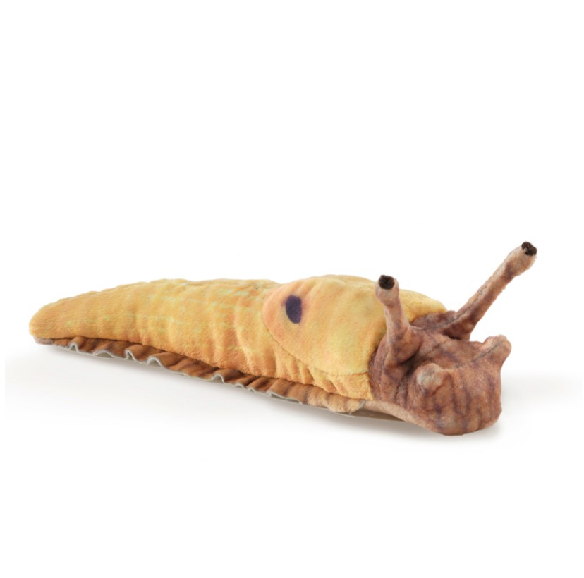 Mini Banana Slug Finger Puppet
