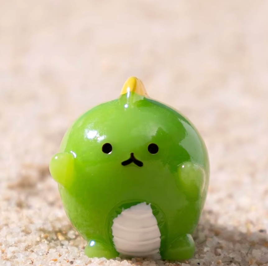 Mini Green Dino Buddy Surprise Pull