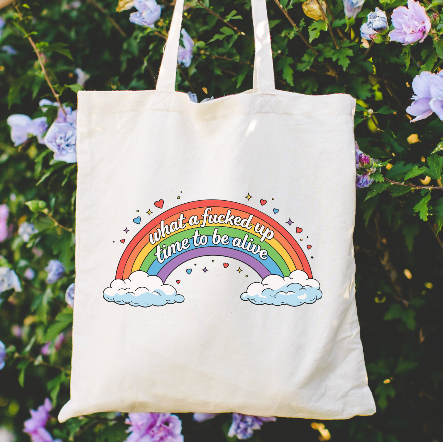 What A Fucked Up Time To Be Alive Tote Bag