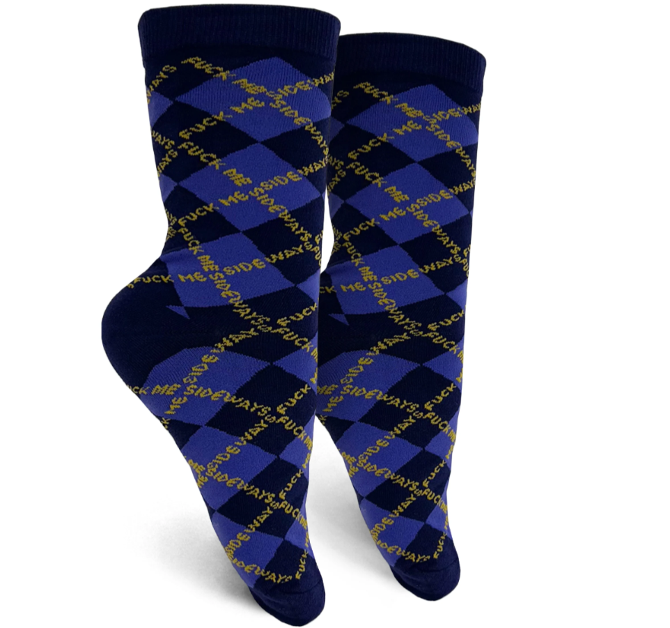 Fuck Me Sideways Socks