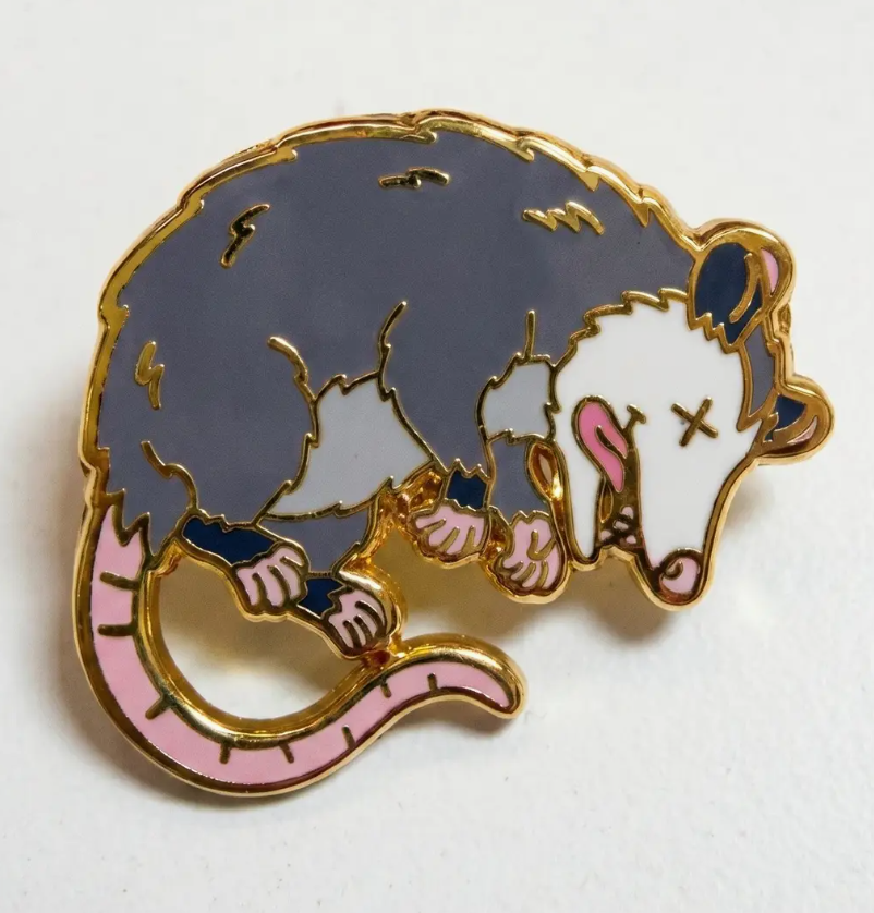 Dead Possum Pin