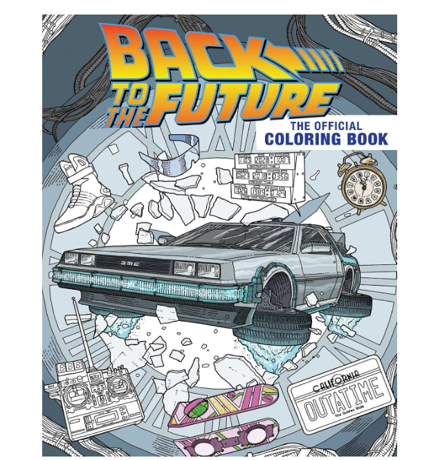 Back To The Future The Official Coloring Book