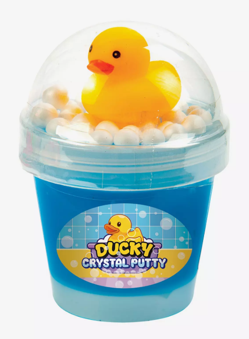 Ducky Crystal Putty Slime