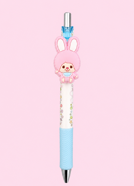 Monchhichi Light Blue Bunny Gel Pen