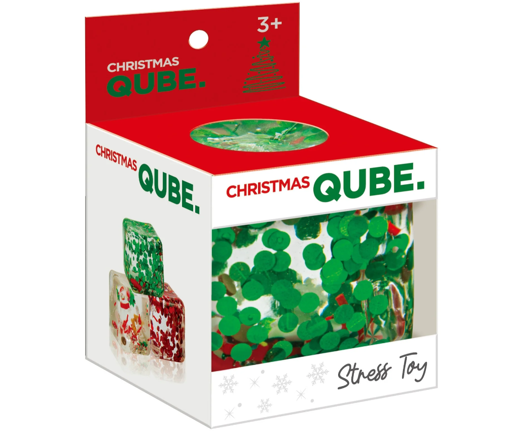 Christmas Qube Squishy Surprise Pull