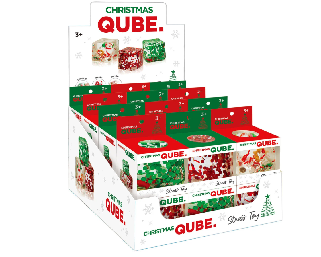 Christmas Qube Squishy Surprise Pull