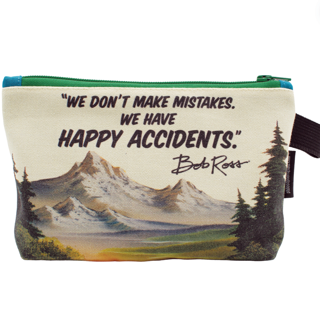 Bob Ross Zipper Bag