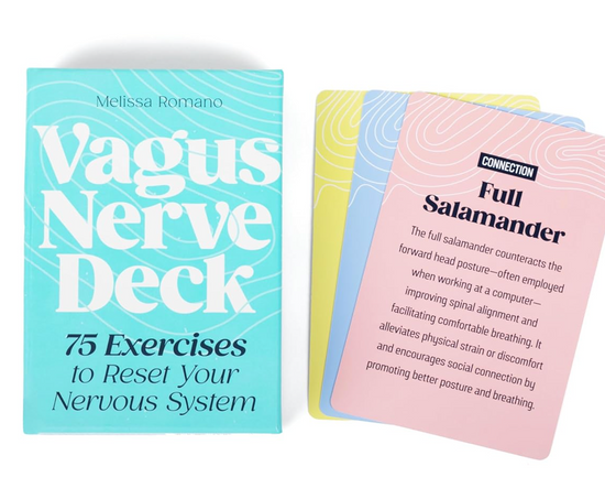 Vagus Nerve Deck: 75 Exercises To Reset Your Nervous System - 75 Cards