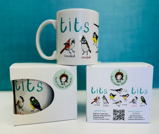 Tits Bird Pun 11 oz Mug