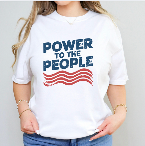 Power To The People Unisex Tee