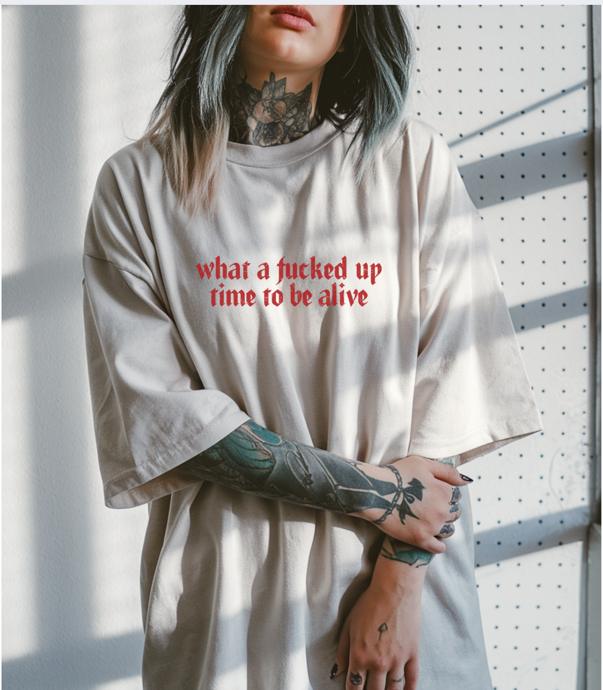 What A Fucked Up Time To Be Alive Unisex Tee