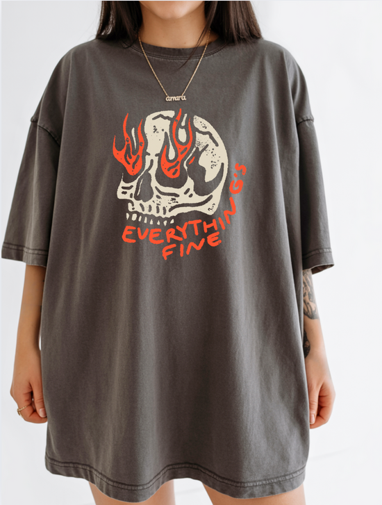 Everything's Fine Unisex Tee