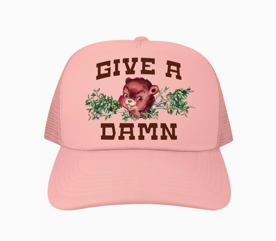 Give A Damn Trucker Hat