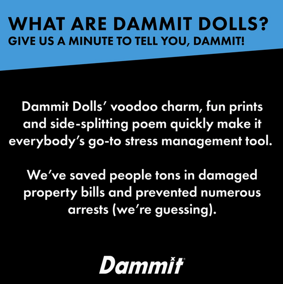 Dammit Doll - Limited Edition - Denim Doll