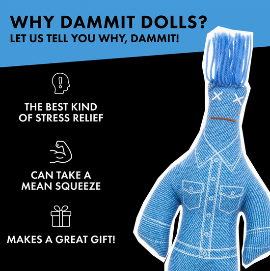 Dammit Doll - Limited Edition - Denim Doll