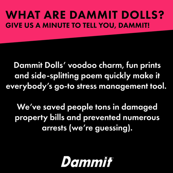 Dammit Doll - Limited Edition - Leopard Print Doll