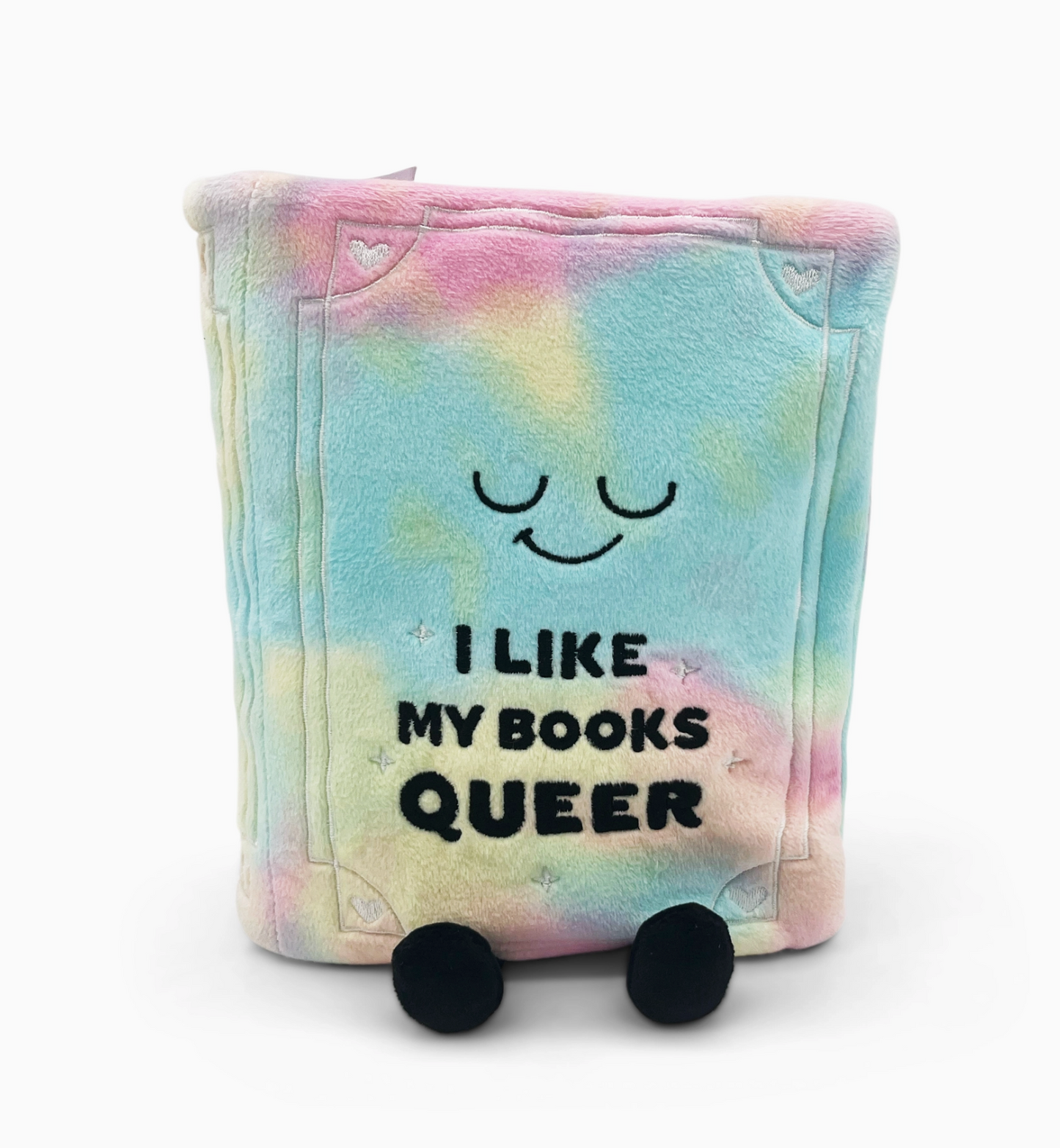 I Like My Books Queer Plushie