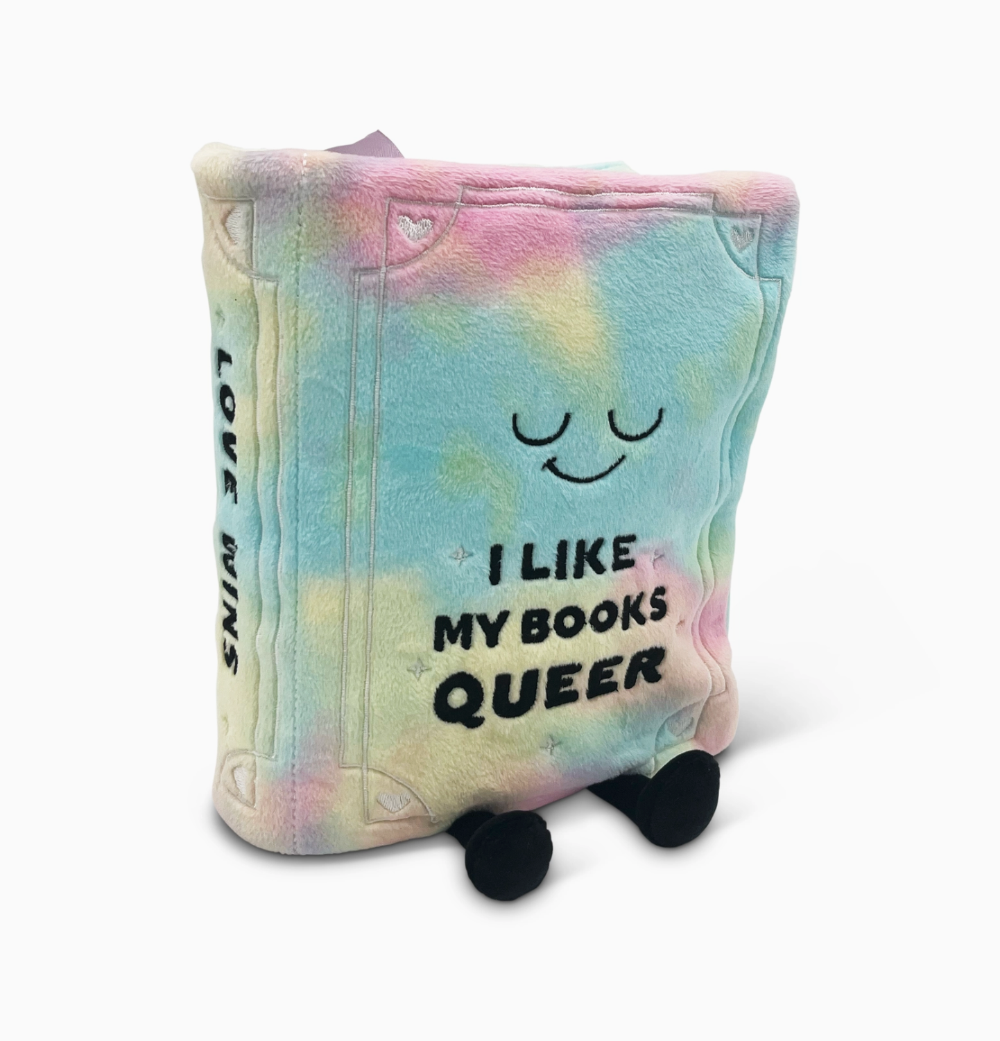 I Like My Books Queer Plushie