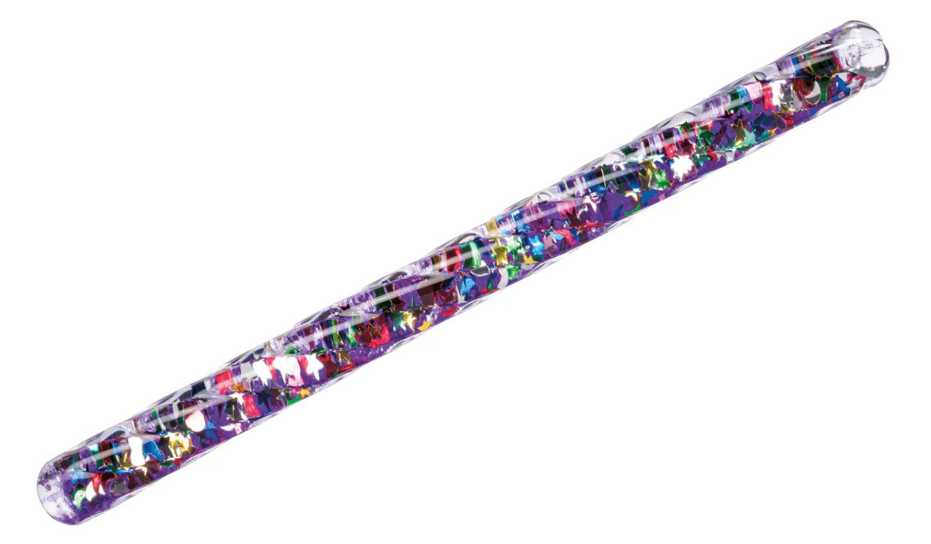 Spiral Glitter Wand, Assorted Colors (6.5'')