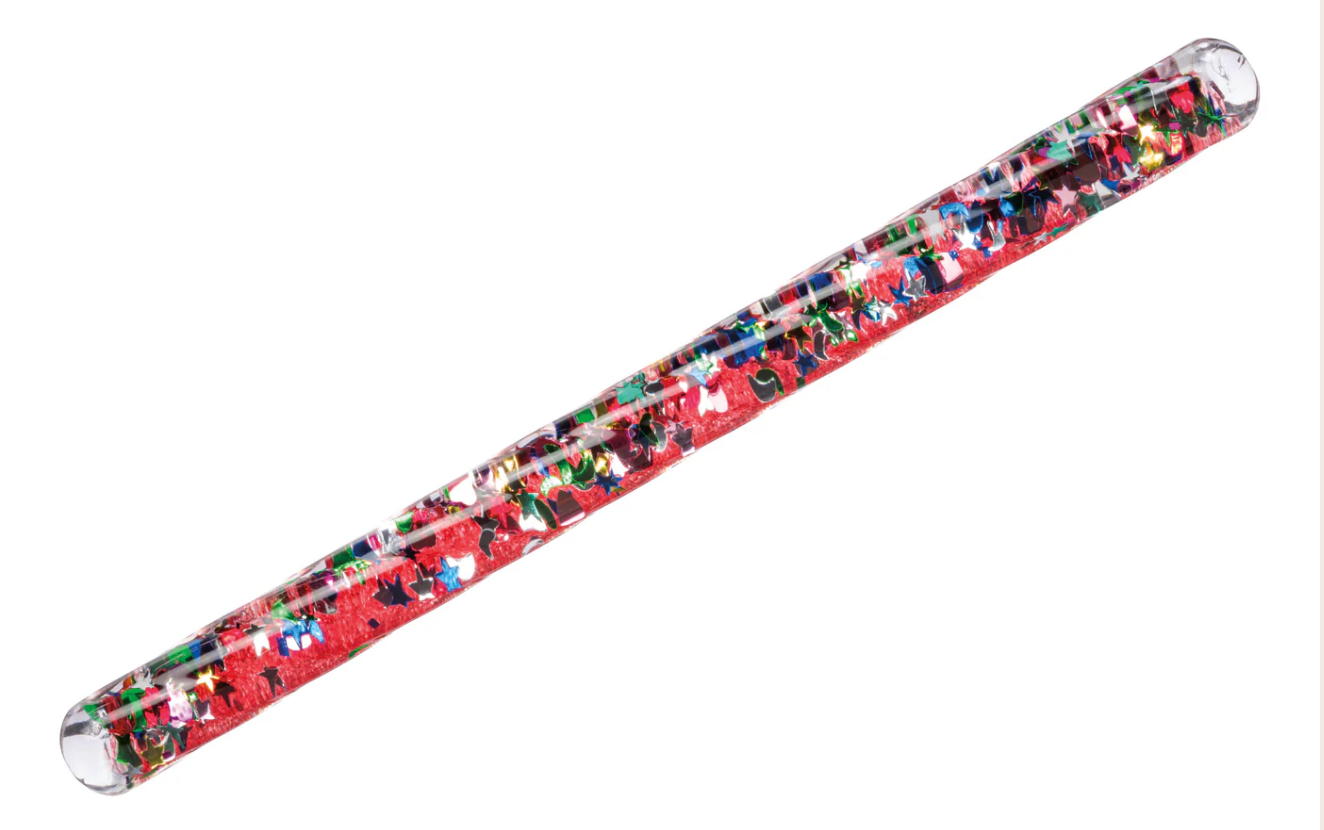 Spiral Glitter Wand, Assorted Colors (6.5'')