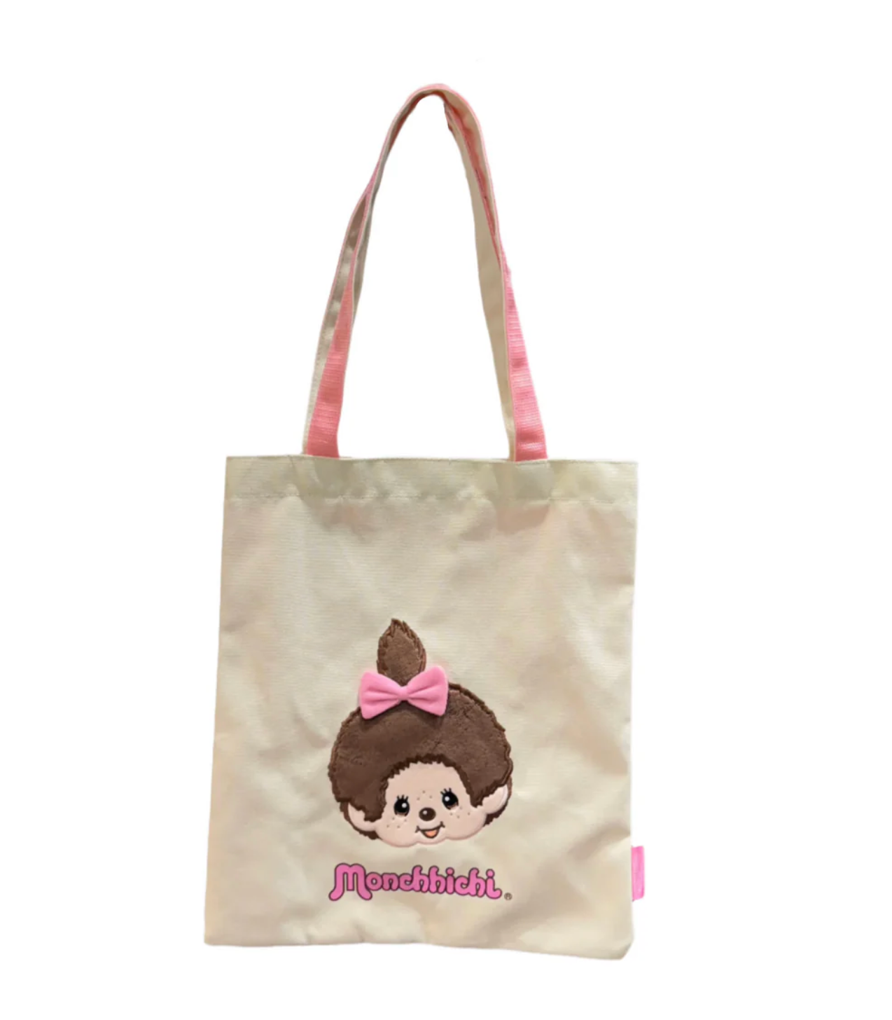Monchhichi-Kun Face Canvas Tote Bag (Official Licensed)