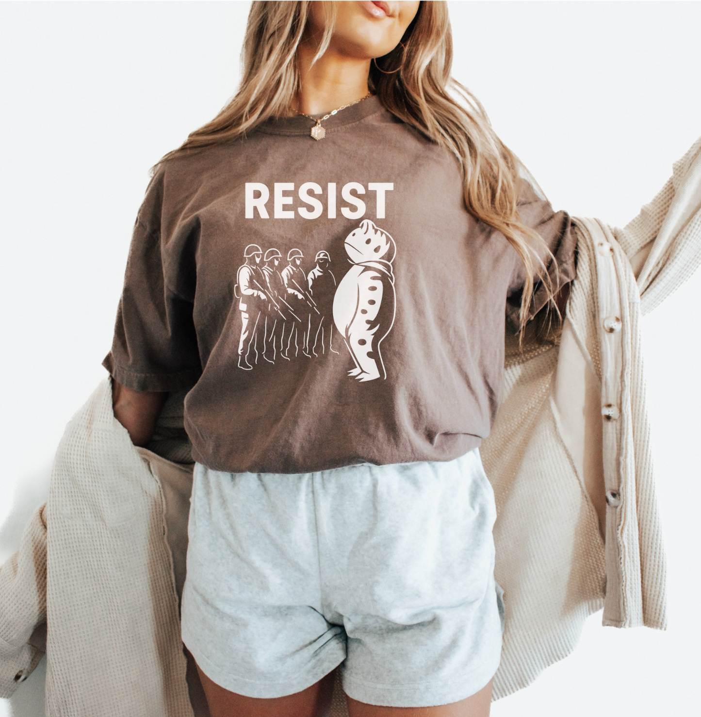Resist Frog Unisex Tee