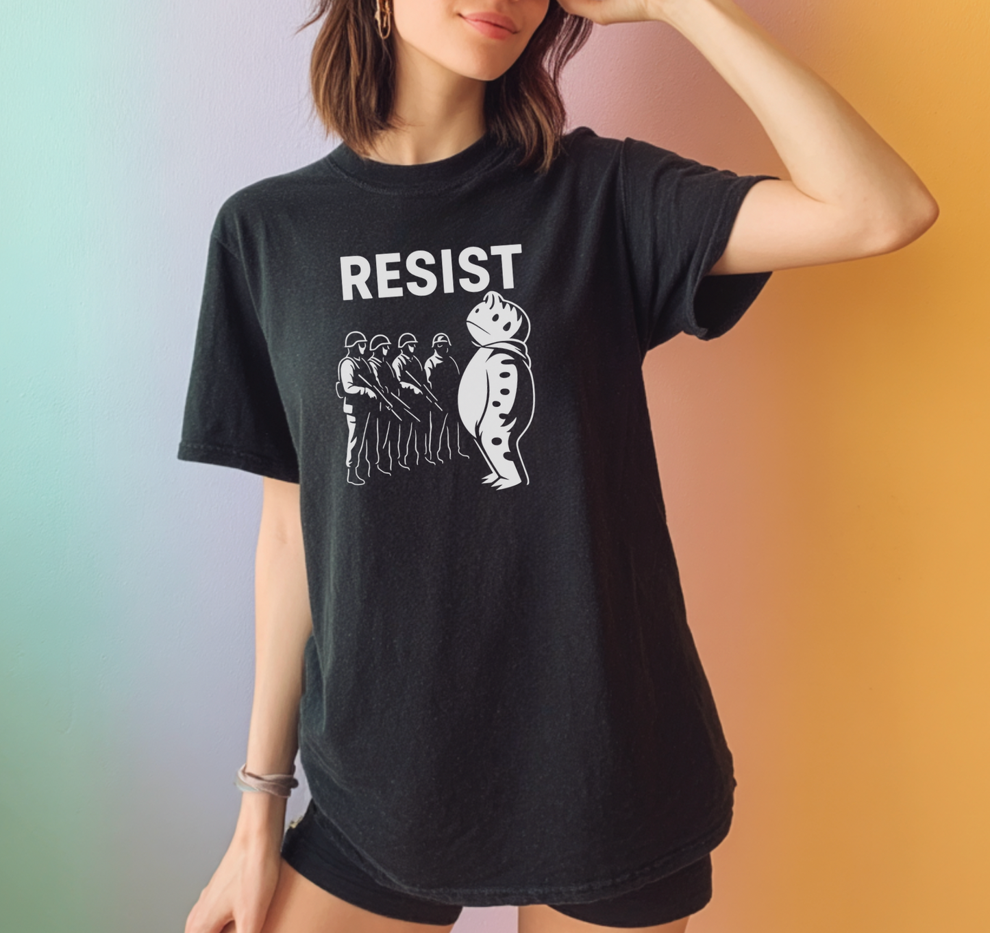 Resist Frog Unisex Tee