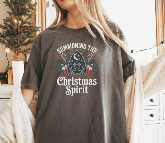 Summoning The Christmas Spirit Unisex Tee