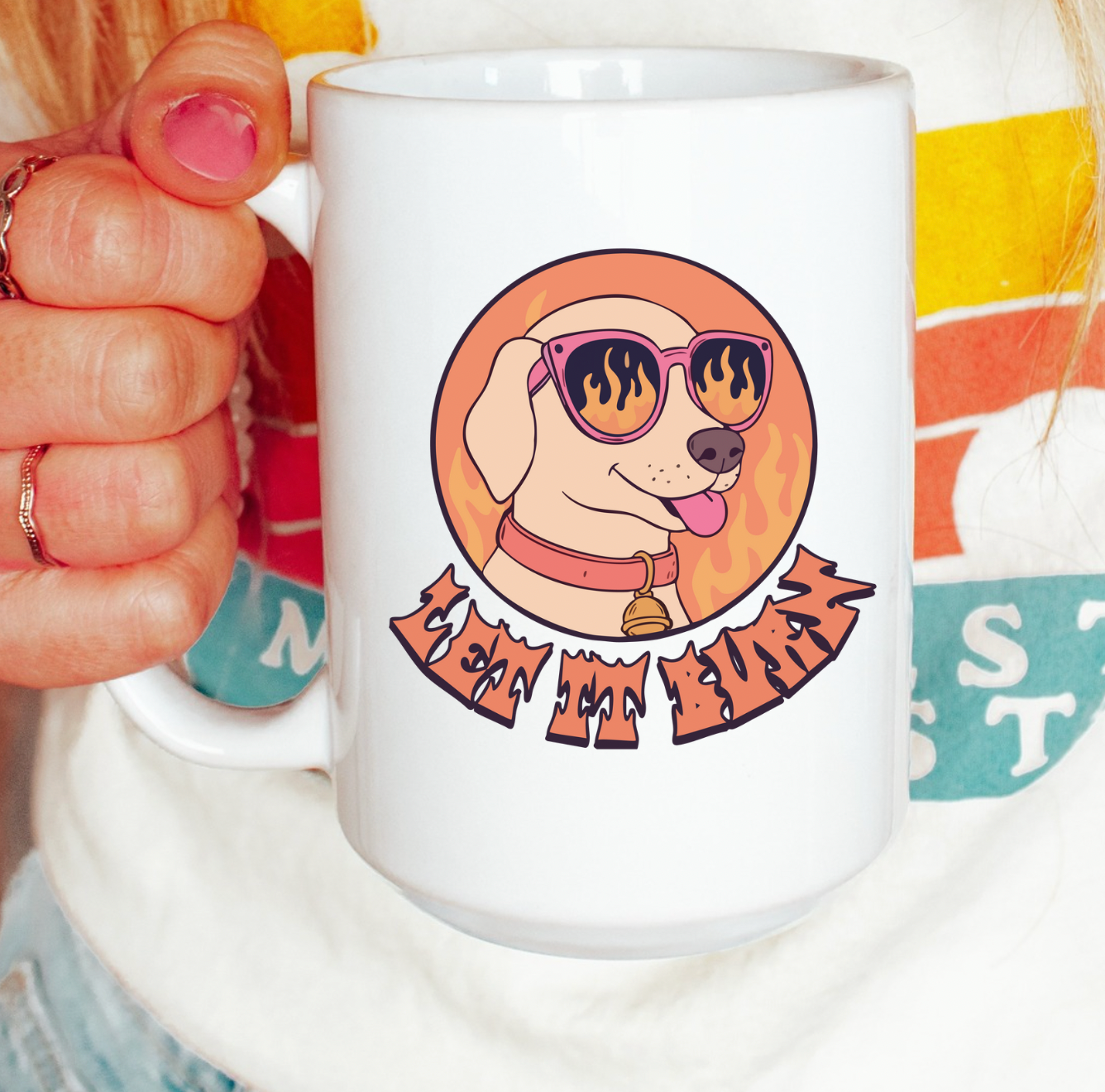 Let It Burn 15 oz Mug