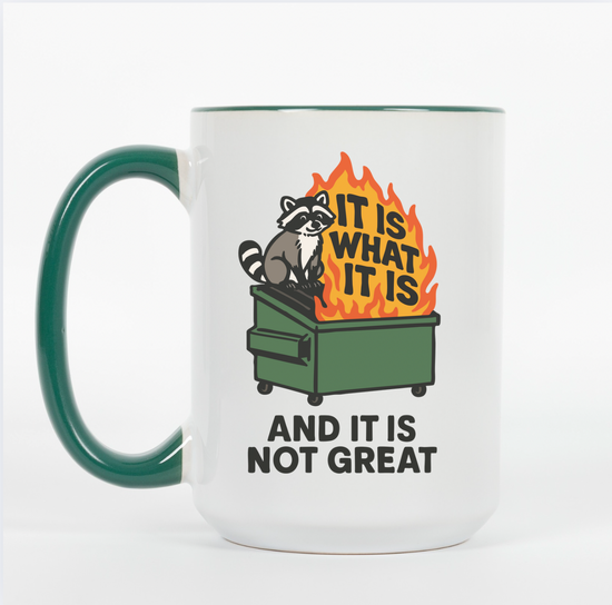It Is What It Is And It Is Not Great 15 oz Mug