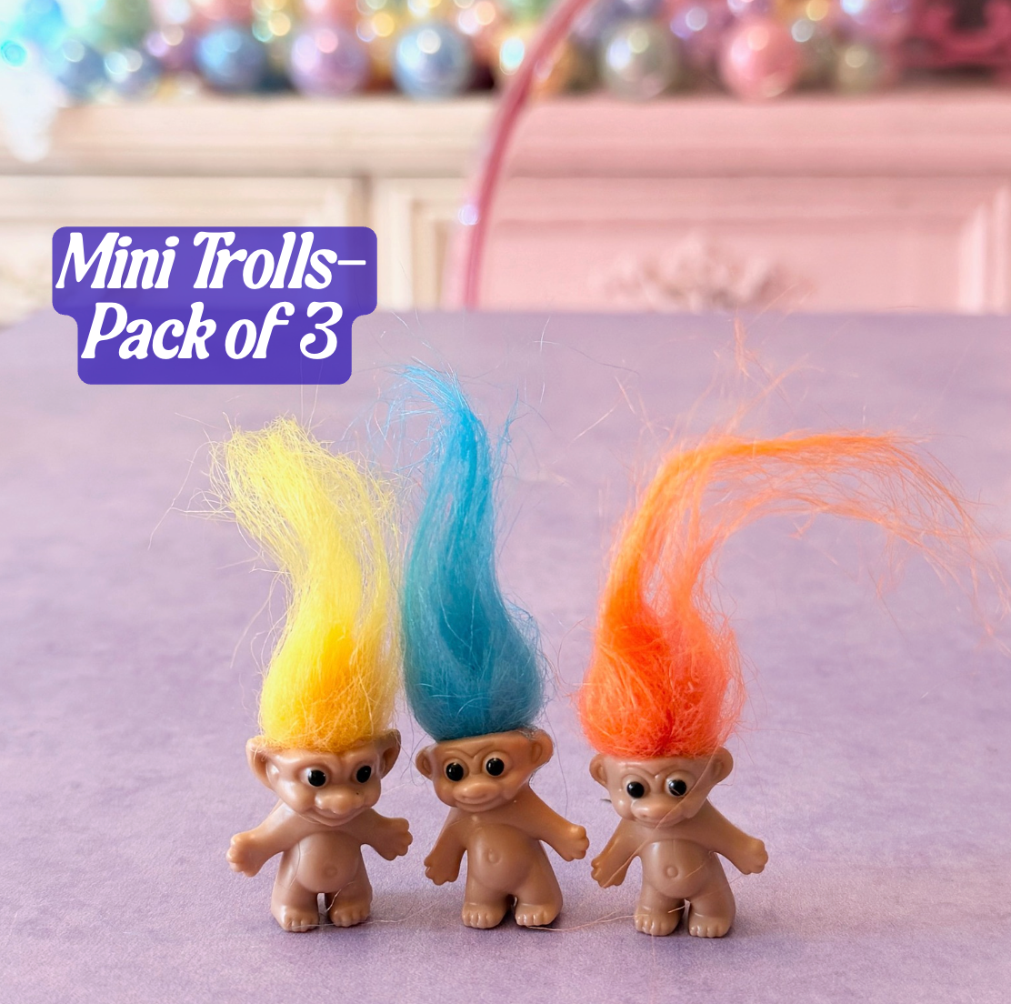 Mini Troll Surprise Packs - 3, 6 or 10!