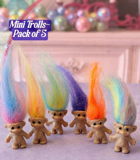 Mini Troll Surprise Packs - 3, 6 or 10!