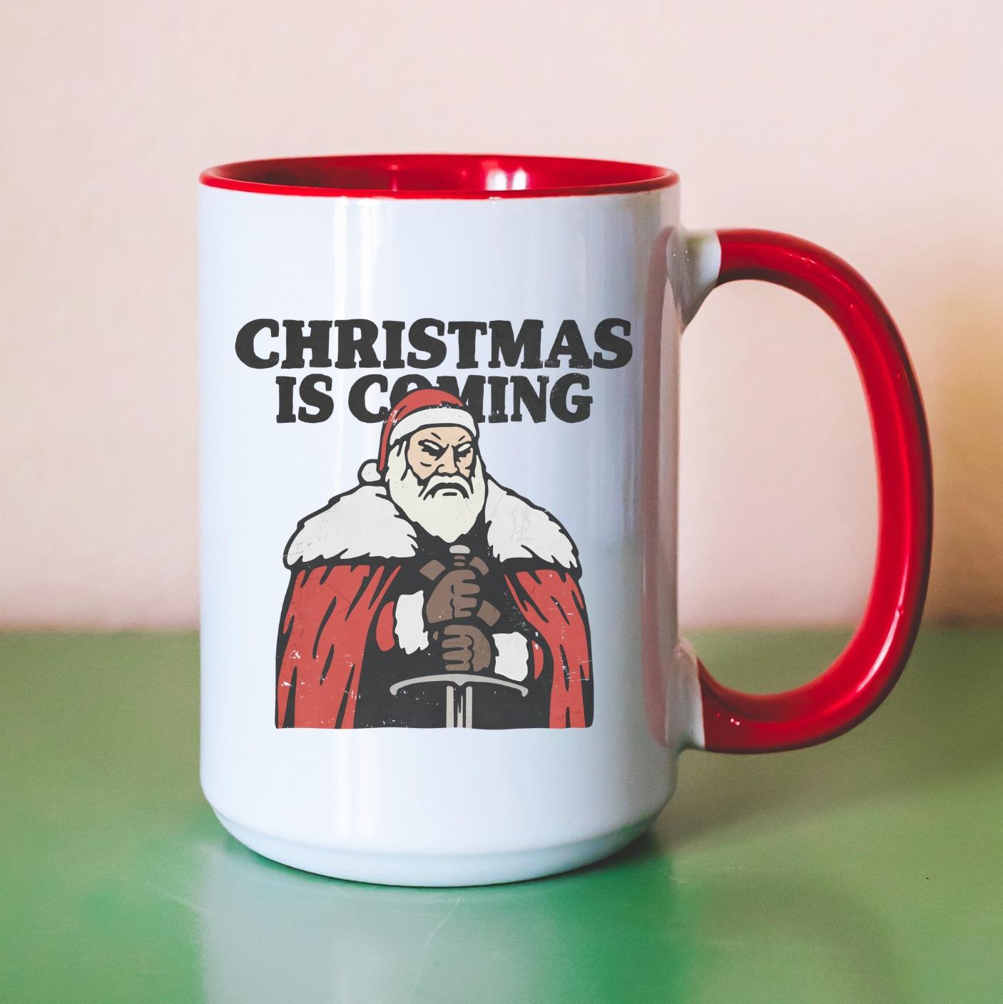 Christmas Is Coming 15 oz Mug