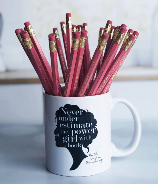 Behind Every Successful Women Is Herself Pencil Set- 5 pack