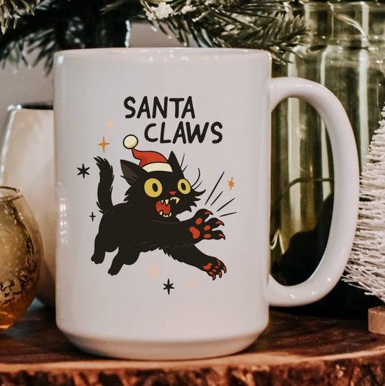 Santa Claws 15 oz Mug