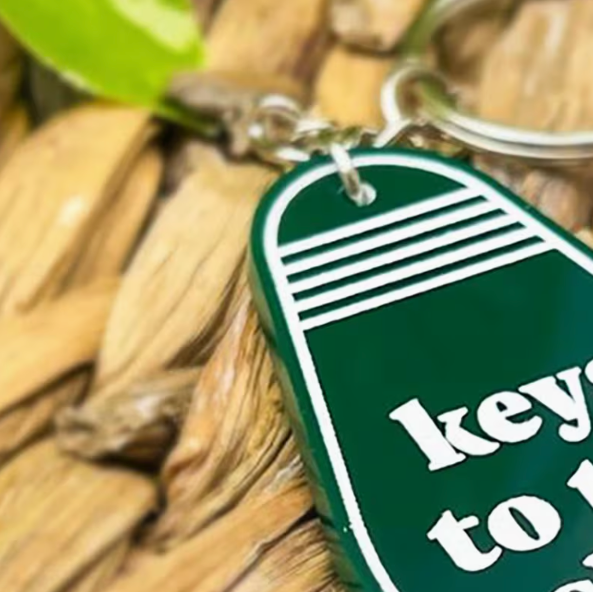 Keys To The Shitshow Motel Style Keychain
