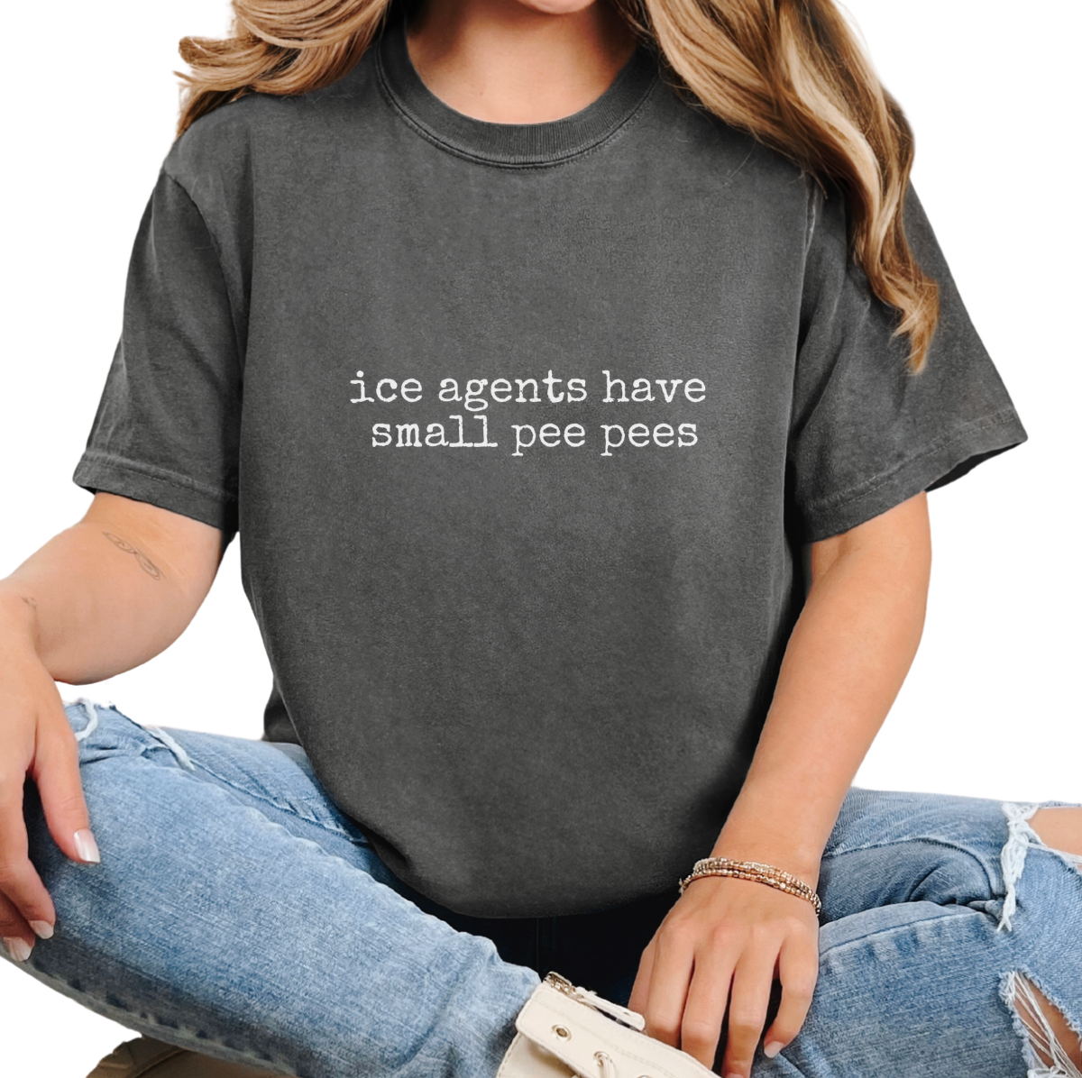Ice Agents Have Small Pee Pees Unisex Tee