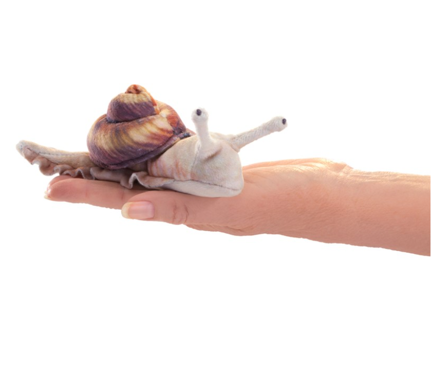 Mini Snail Finger Puppet