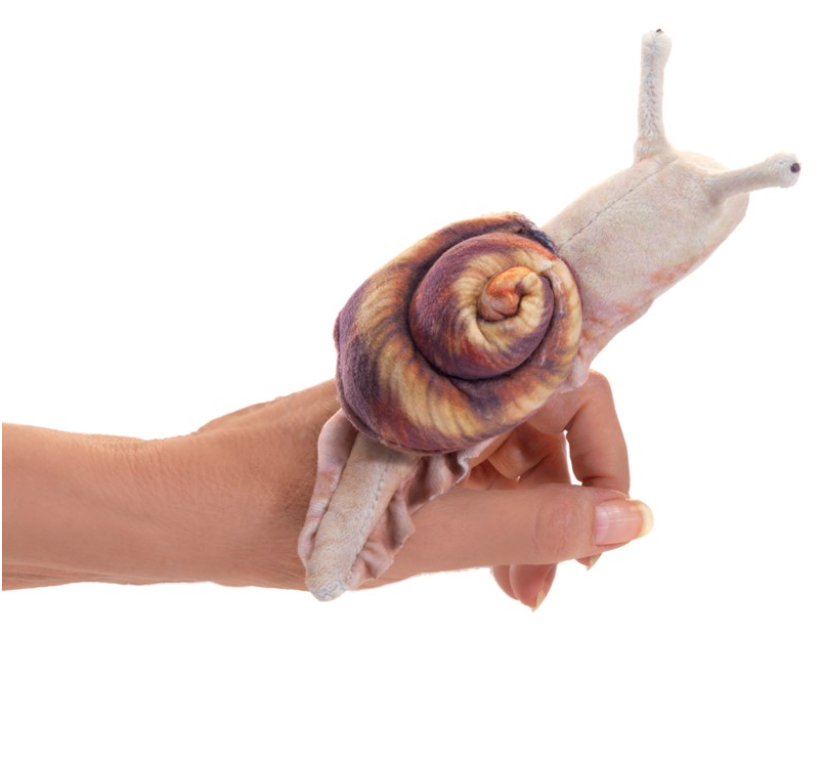 Mini Snail Finger Puppet