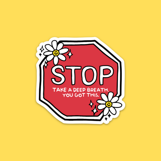 Load image into Gallery viewer, Take A Deep Breath. You Got This Sticker
