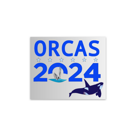 Load image into Gallery viewer, Orcas 2024 Sticker
