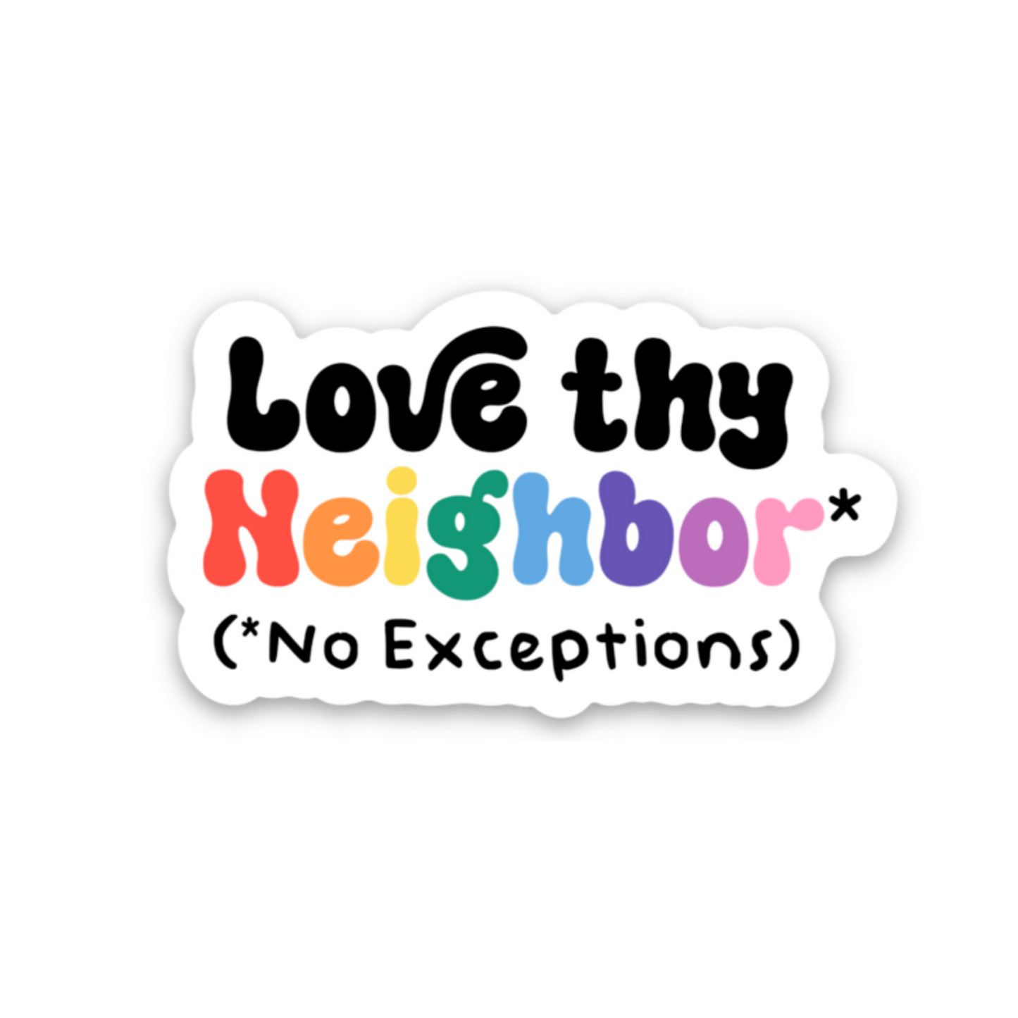 Exceptions Sticker Stickers – Page 7 – Hilarious Humanitarian
