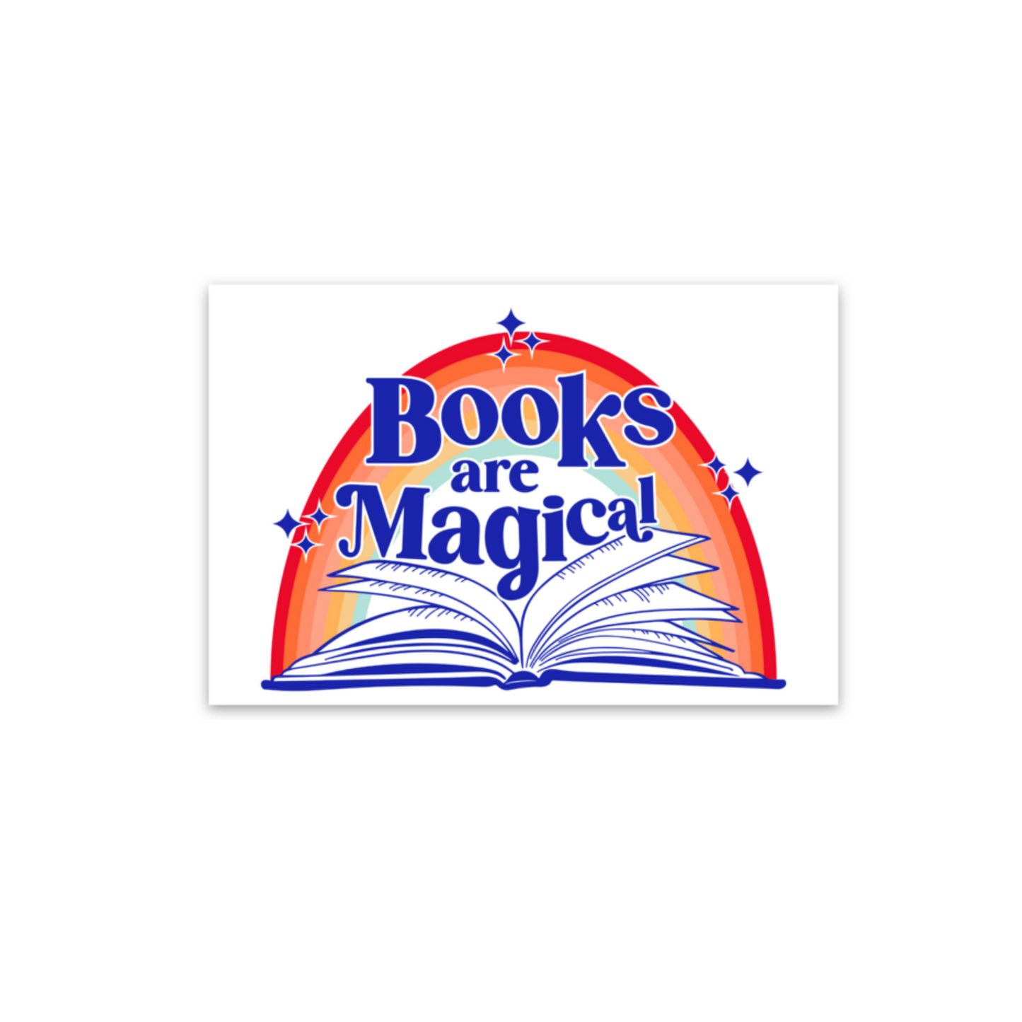 Books Are Magical Sticker
