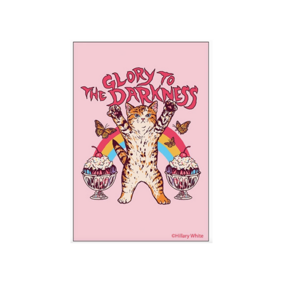 Glory To The Darkness Magnet