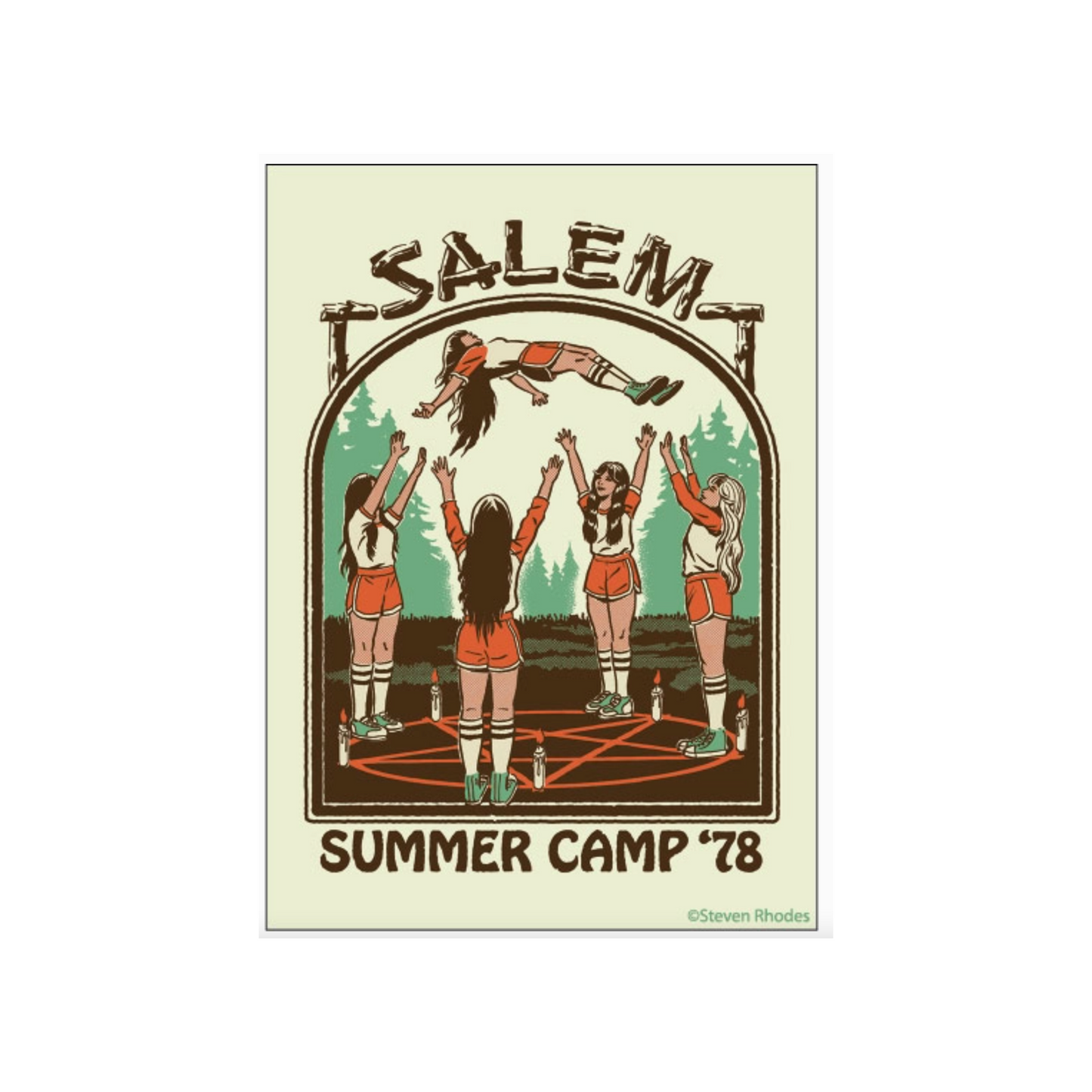 Load image into Gallery viewer, Salem Summer Camp &amp;#39;78 Magnet
