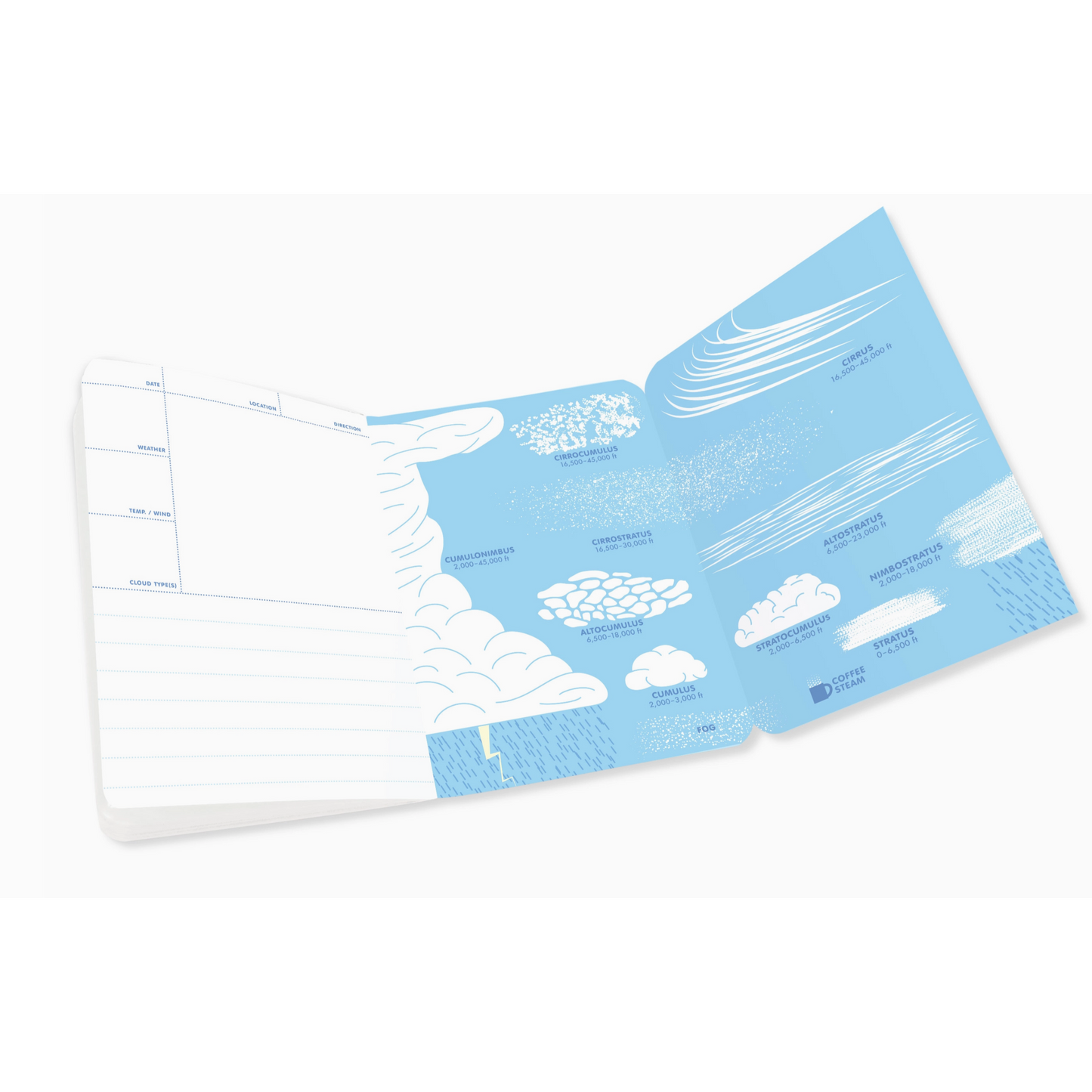 Cloudspotting Notebook - 48 pages