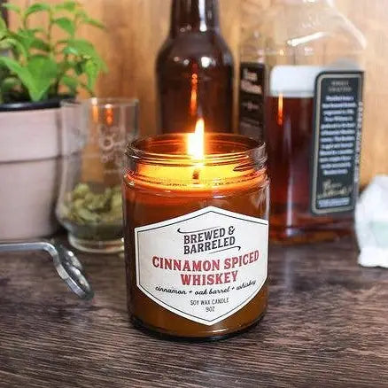 Cinnamon Spiced Whiskey Soy Candle