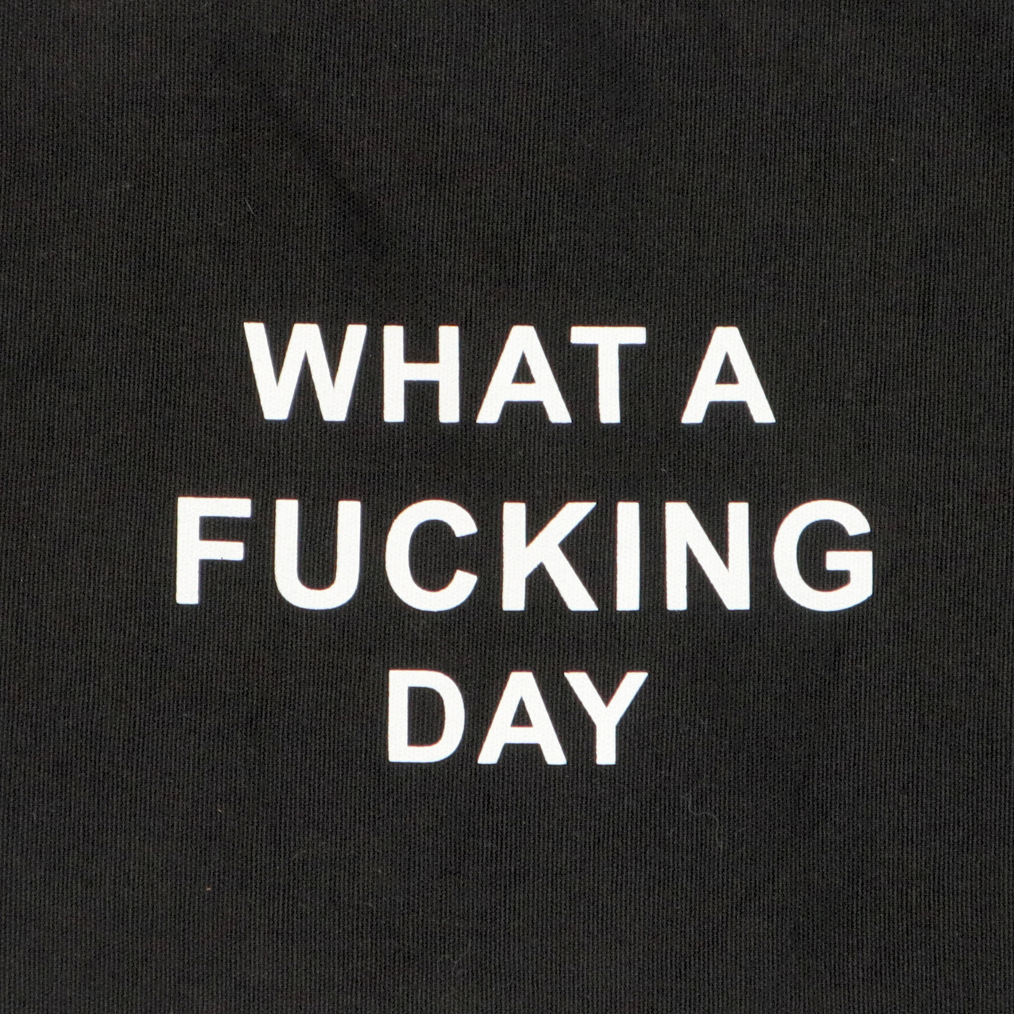 What a Fucking Day Canvas Pouch